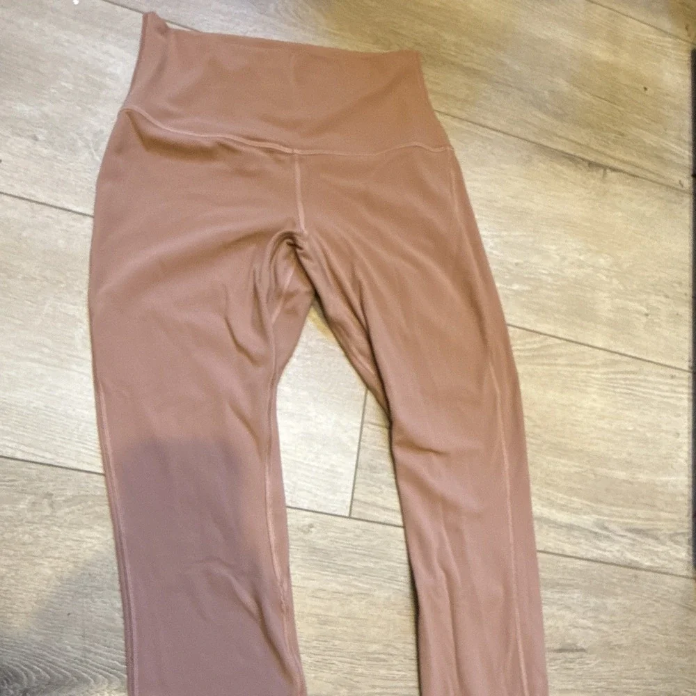 Lululemon Women's align High Rise Leggings Brown Size 6 Pull-On Stretch